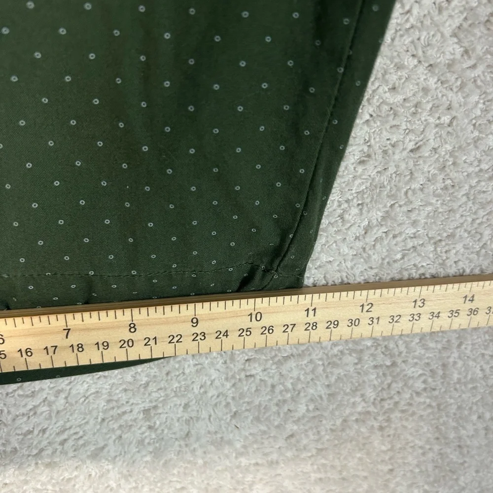 J. Crew Green Flat Front Shorts Casual Style